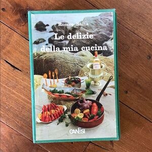Rare Italian Cookbook- Le delizie della mia cucina